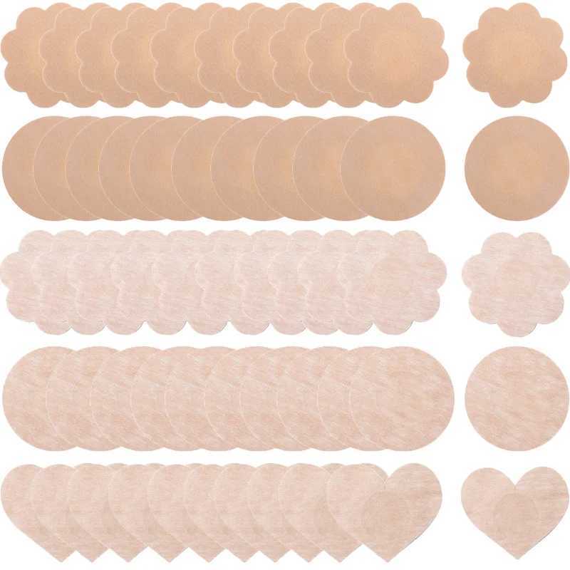 Non-woven Invisible Nipple Cover Seamless Disposable Nipple Stickers Women Chest Sticker Breast Lifting Bra AccessoriesXJ241024