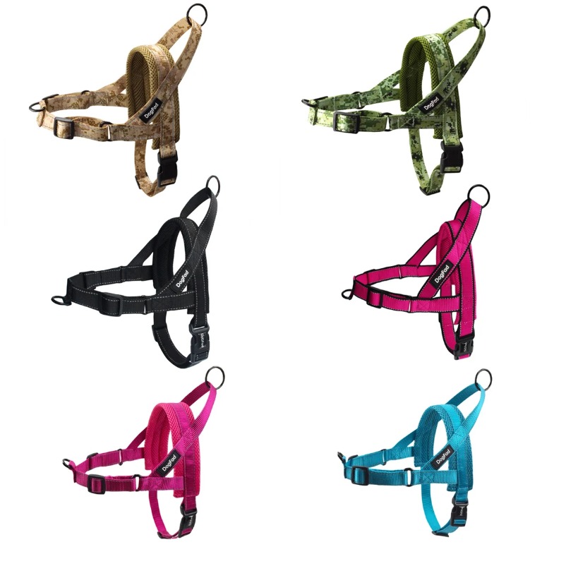 Dog Collars Harness Easy on And Off Adjustable Medium Large Dogs Reflective No Pull Training Vest for Pet Dogs Walking Harness