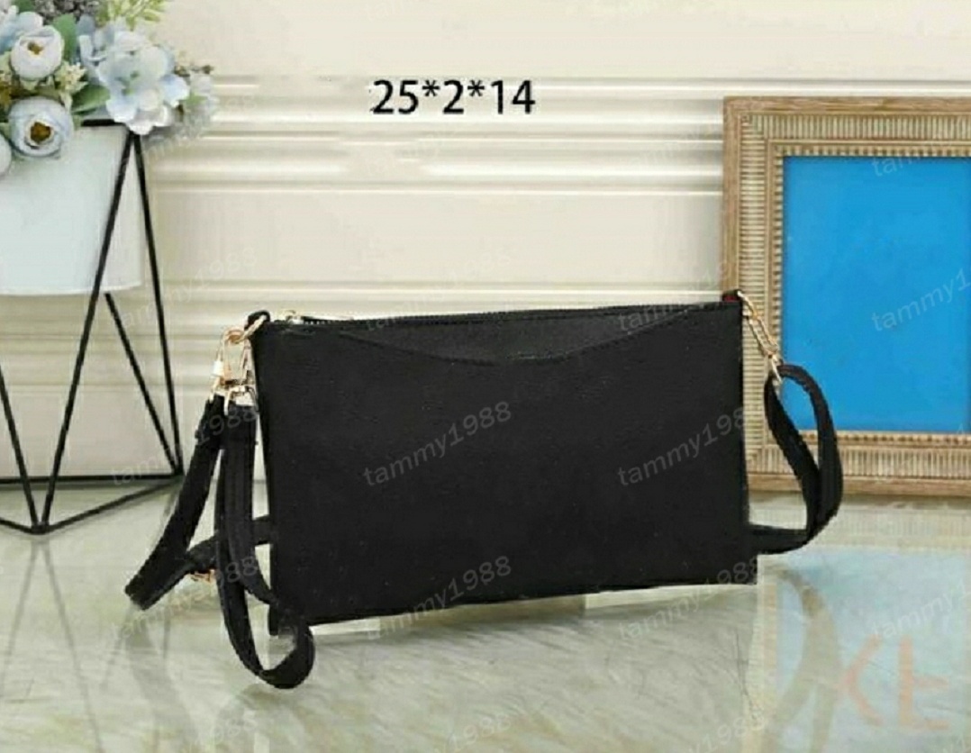 High Quality clutch bag designer bag Wallets womens Shoulder Bags wristlet phone bags key pouches Crossbody bag zipped coin purse handbag clutch wallets 25x14x2cm