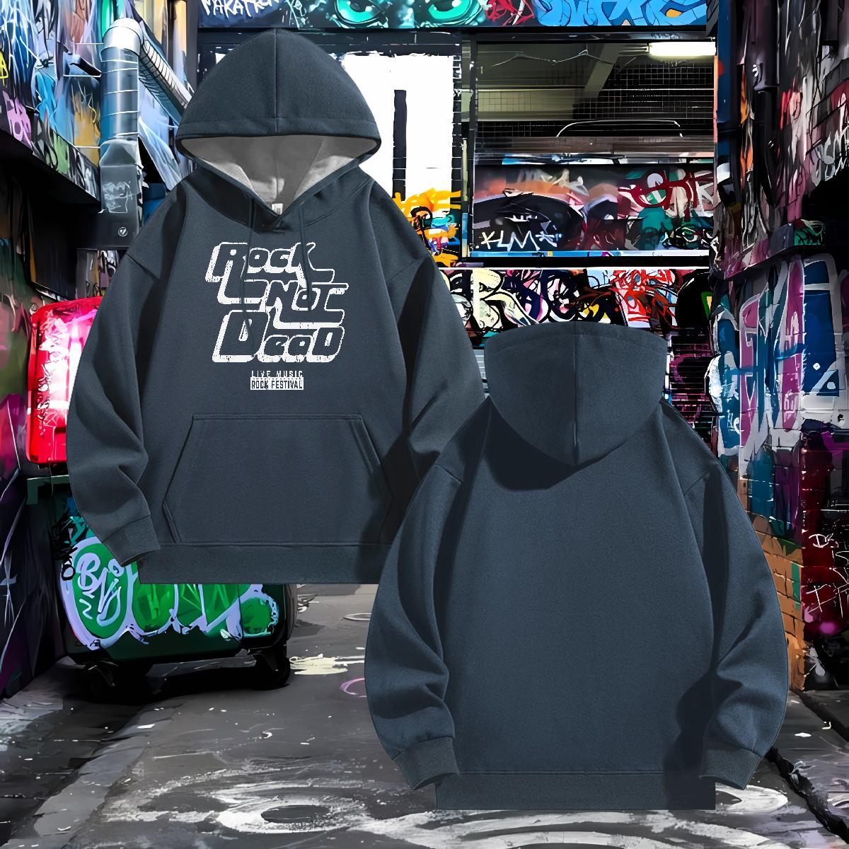 Free Shipping Hoodie Breathable Long Sleeve Loose Men's Hooded Sweatshirt Custom Cartoon Top Pullover Hoodie Hip Hop 350g Cotton