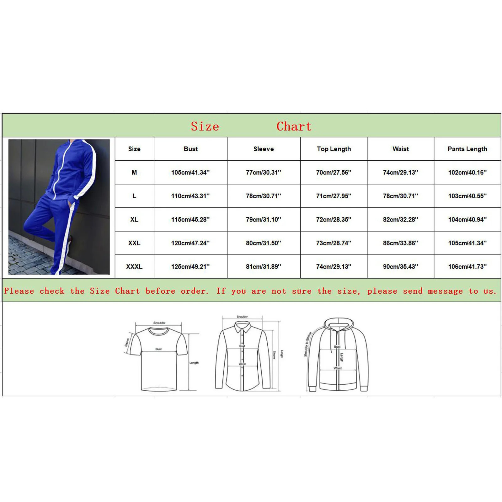 Mens sportswear Y2K fashion streetwear 2-piece set autumn and winter mens track suit set zipper holder collar jacketpants set 241024