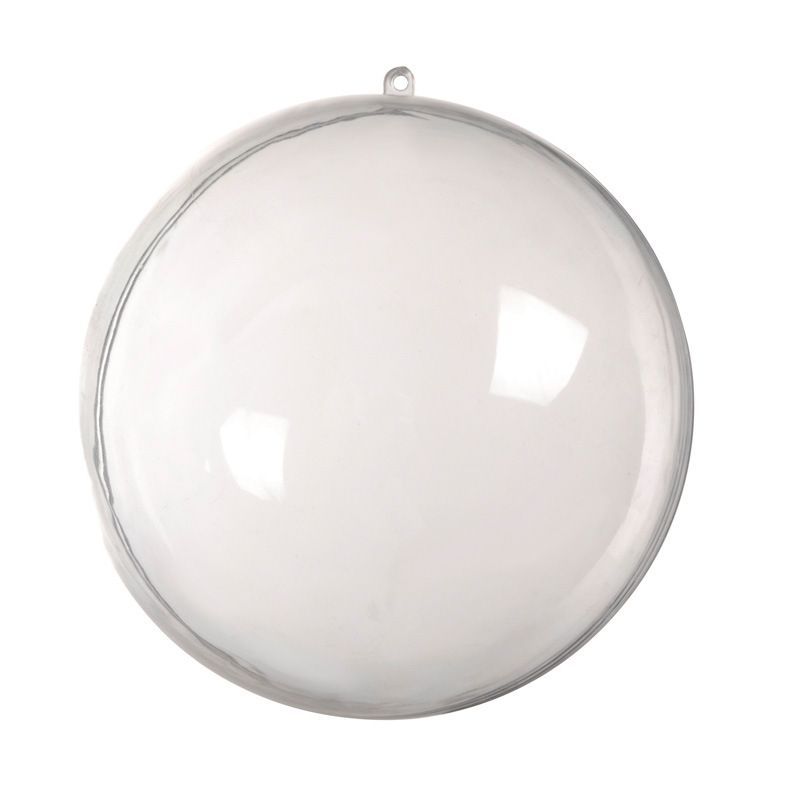 Clear Ornaments Balls Round Christmas DIY Bubbles Transparent Ball Plastic Fillable Sphere Decorations Christmas Tree Wedding Decor