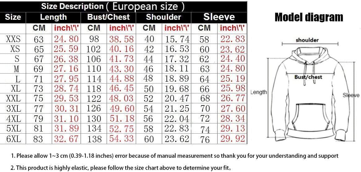 Hoodie for Mens Womens Hoodies,MenS Anime Hoodie Unisex 3D Solid Geometry Novelty Fantasy fashion trend Hooded Graphic Hoodies sweatshirt Pullover Lon