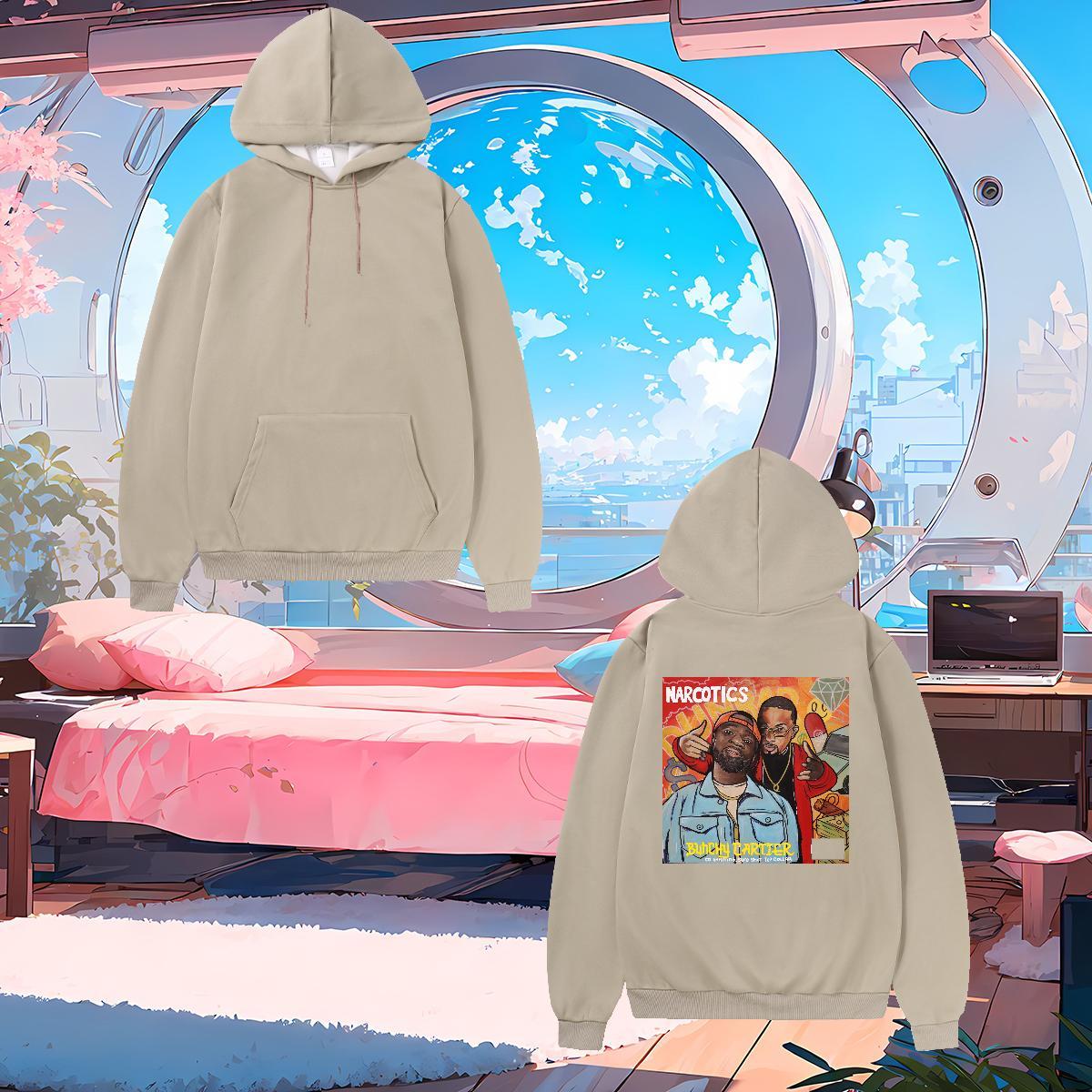 DIY Man Hoodie US Size Comfortable Mens Hoodie Clothes Hoodie Street Casual 350g Cotton Long Sleeve Soft