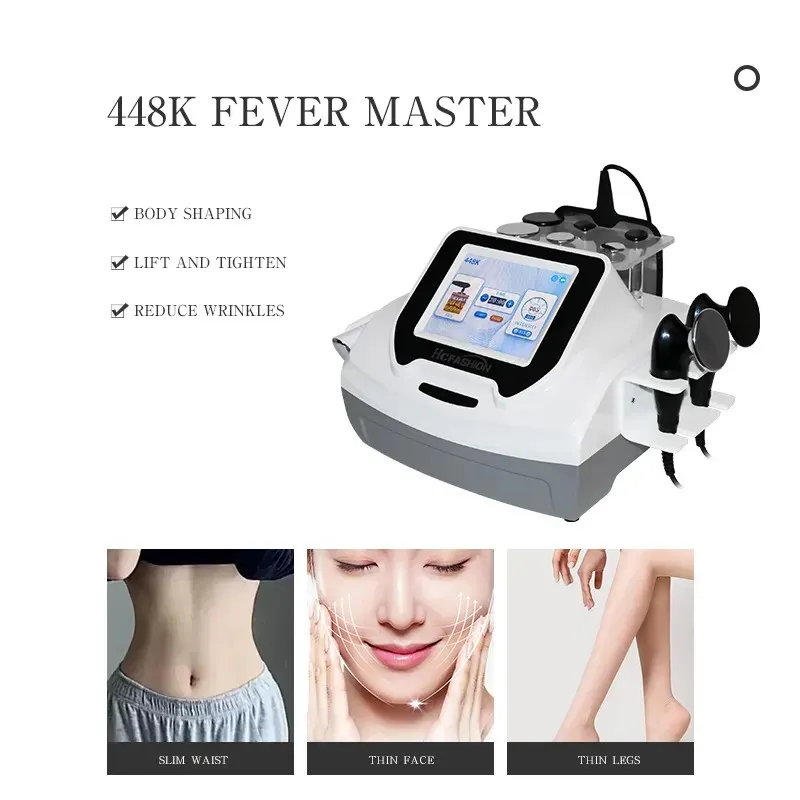 448 TECAR RET CET therapy resistive capacitive pain relief cellulite reduce monopolar radiofrequency slimming machine