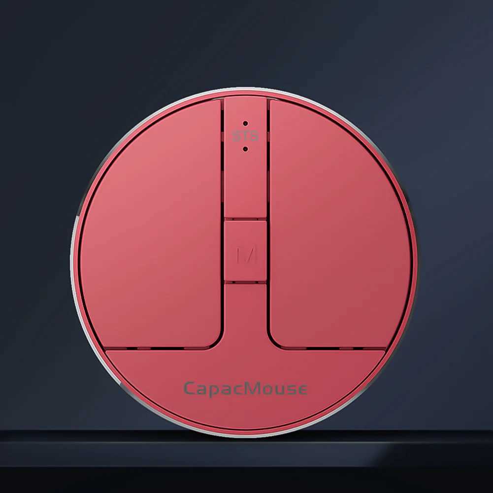 Wireless Mouse 3 Mode Bluetooth5.2/2.4G/USB Mini Capacitive Mice Ultra Thin Wireless Computer Mouse Adjustable DPI for PC LaptopLX241024