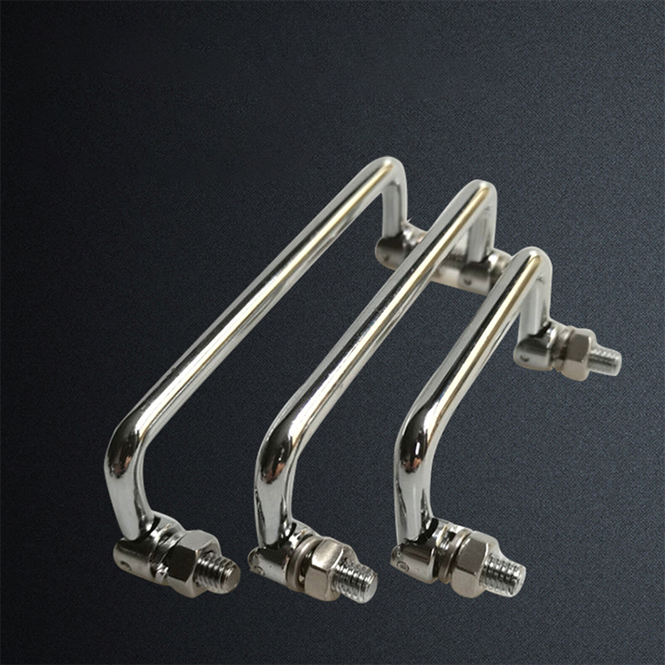 Durable Chrome-Coated Carbon Steel Handles for Distribution Panels and Metal Boxes