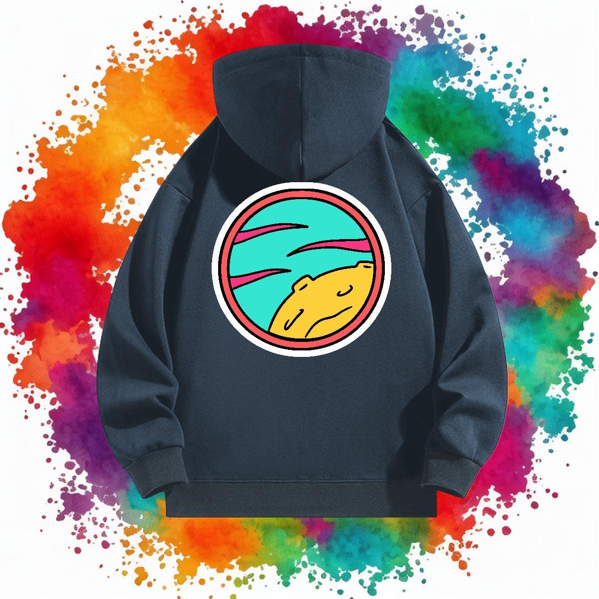 Casual New Unisex Sweatshirts Hooded Collar Breathable Warm Hoodie for Man Woman Anime Oversized US Size Clothes Hoodie Home Outdoor Tech Fleece