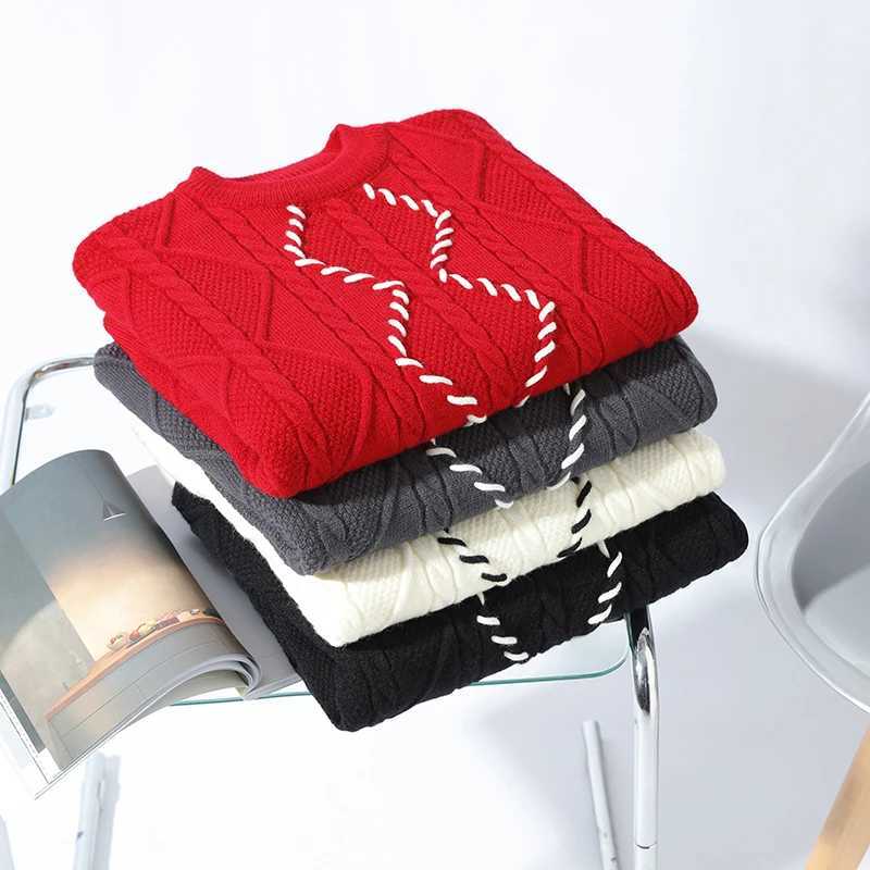 2024 Brand Sweater Fall Winter Knitted Pullover High End Fashion Soft Warm Mens Cashmere Sweaters Luxury Men Casual Loose Jumper LX241024