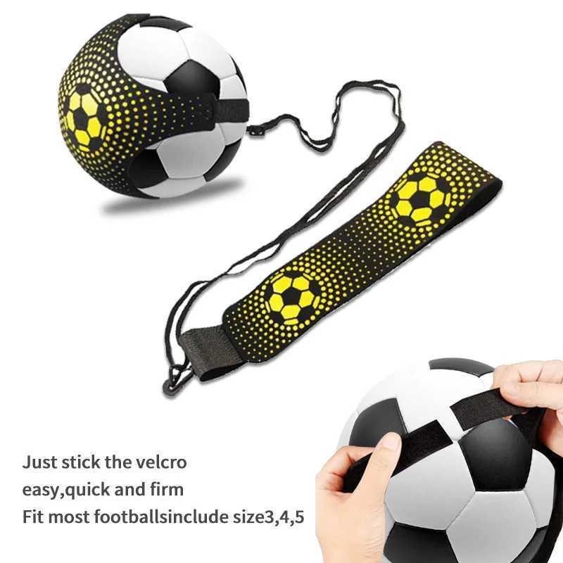 Soccer Ball Jugg Bags Children Auxiliary Circling Belt Kids Football Training Equipment Kick Solo Soccer Trainer Football KickXJ241023
