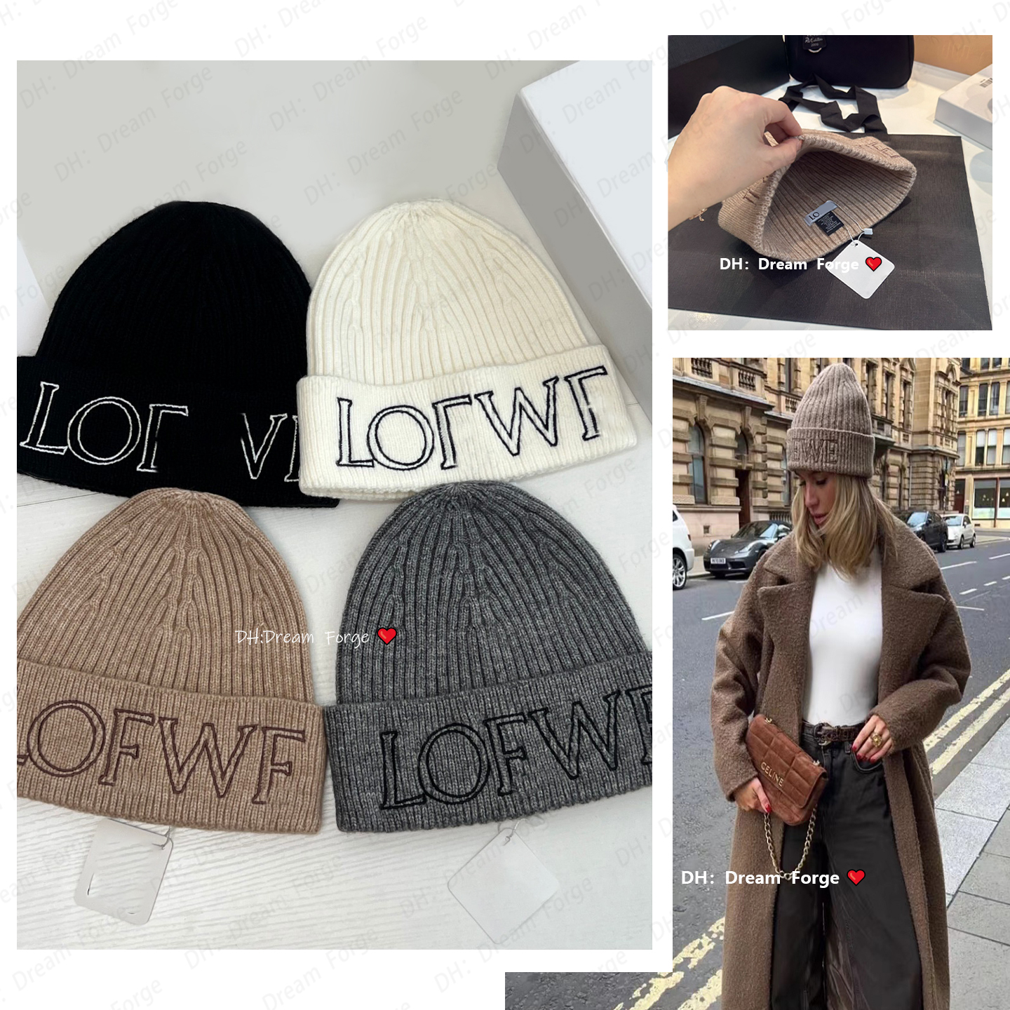 Winter hat designer beanie luxury bonnet baseball cap warm letter knitted soild color simple soft fashion mens beanie designer hat for womens street popular