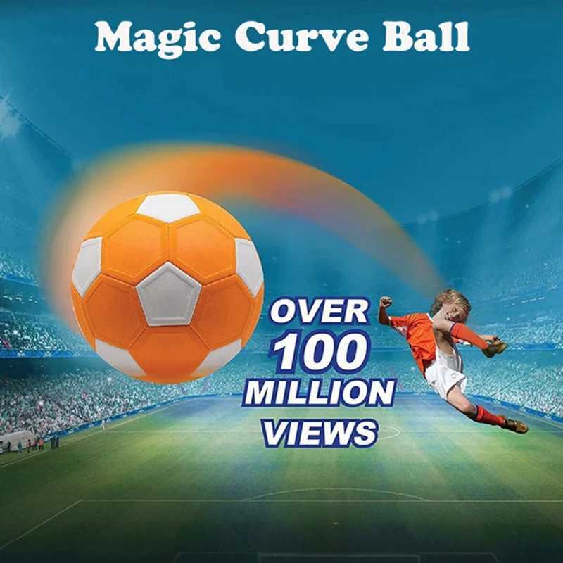 ELOS-Curve Football Entertainment No 4 Generation Ball With Inflatab Pump And Carry BagXJ241023
