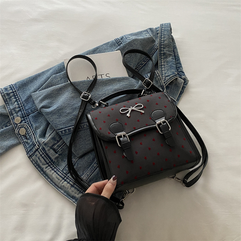 2025 Designer new 3 casual 2024 personalized niche fashion handbag student backpack free shipping