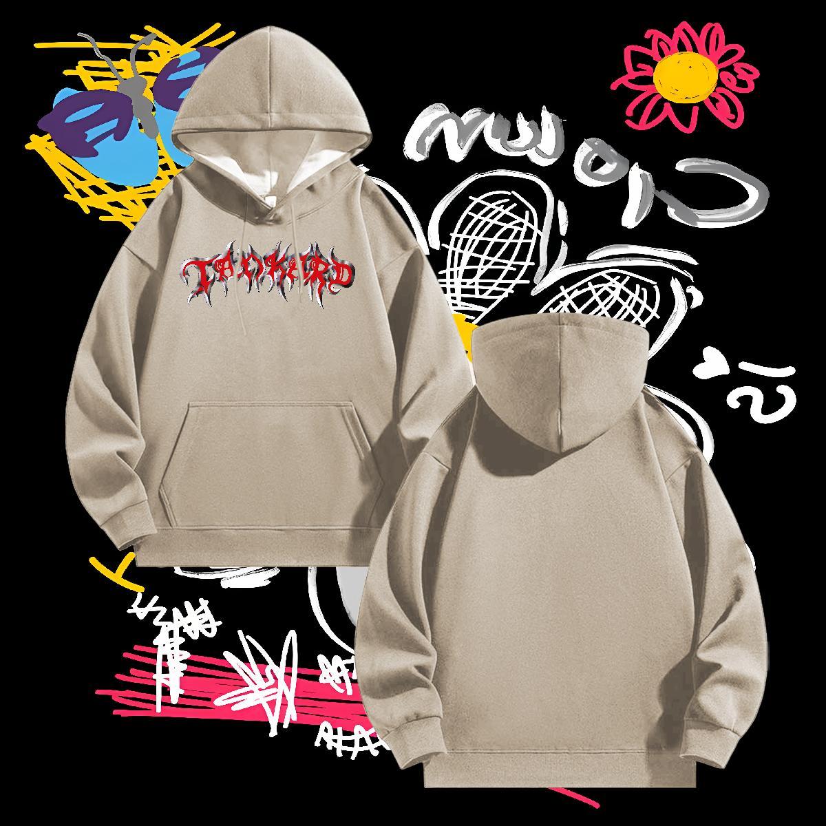 Fashion Hoodie Breathable Warm Hoodie for Man Woman Black Khaki Blue Tops Hoody Daily Wear Thick Plush