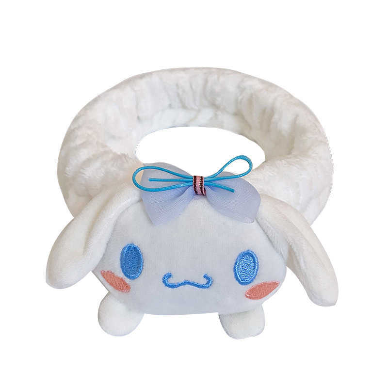 Headbands version cartoon plush cute and super cute jade Guigou hair accessories face washing makeup headband plush doll headband H241024 QKPD