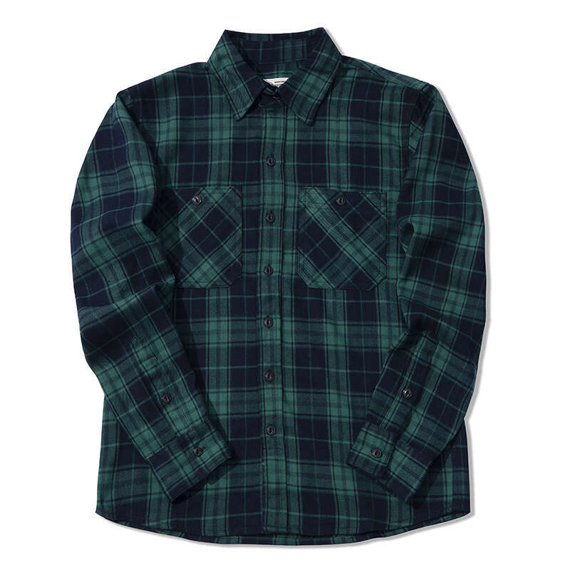 Autumn Winter New Style Top Casual Heavy Thick Plaid Shirt AMEKI Long Sleeve Men's Overalls Outdoor Trekking Climbing Clothing