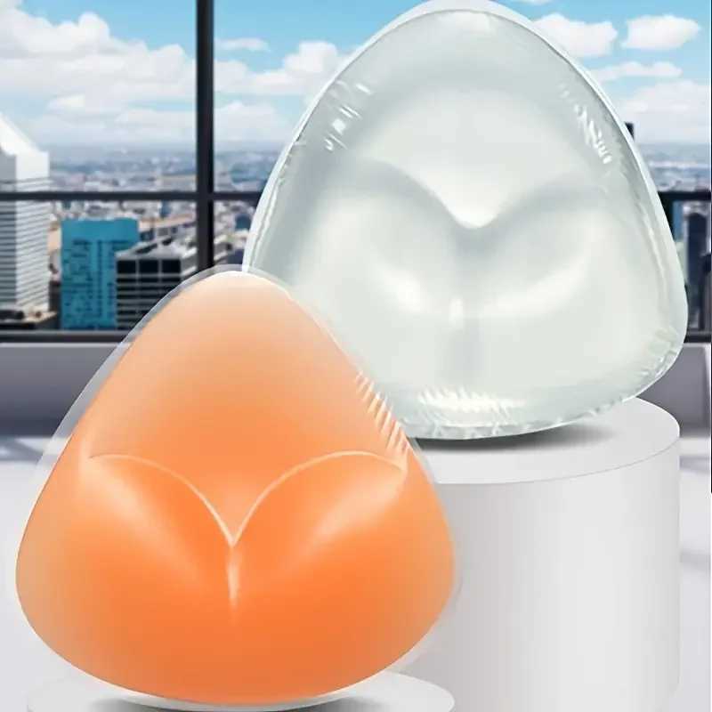 2pcs Silicone Bra Inserts Breast Pads Sticky Push-up Women Bra Cup Thicker Nipple Cover Patch Bikini Inserts for SwimsuitXJ241024