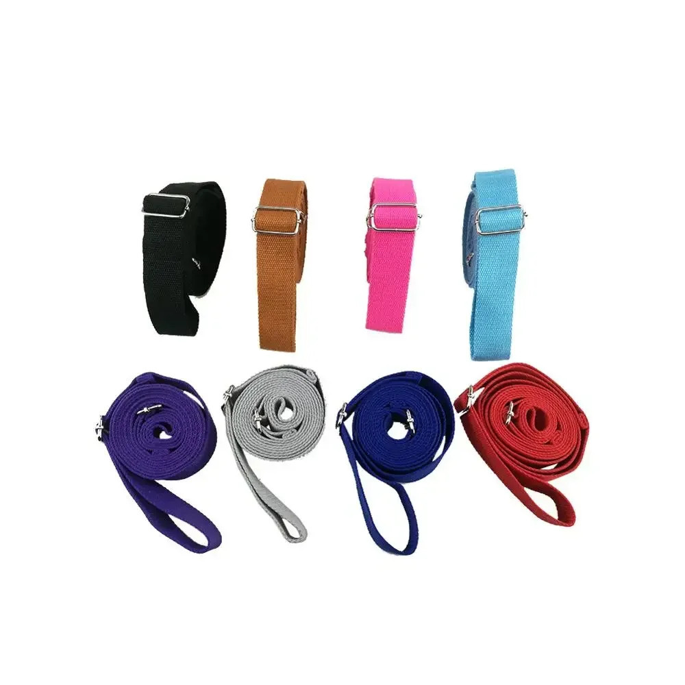 Door Flexibility Stretching Leg Stretcher Strap Adjustable Sports Yoga Ballet Band Exercise Soft Belt for Gymnastics belt 241024