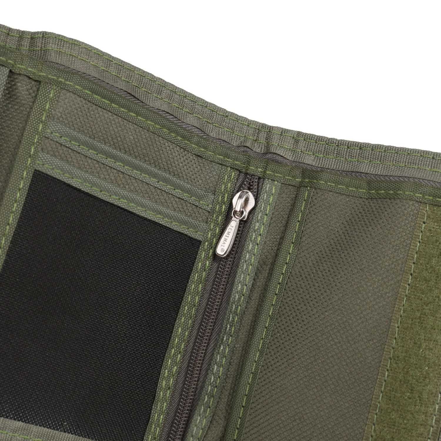 Durable Oxford cloth short three fold s wallet with coin pocket fashionable student casual currency folder bank card bag Z250411