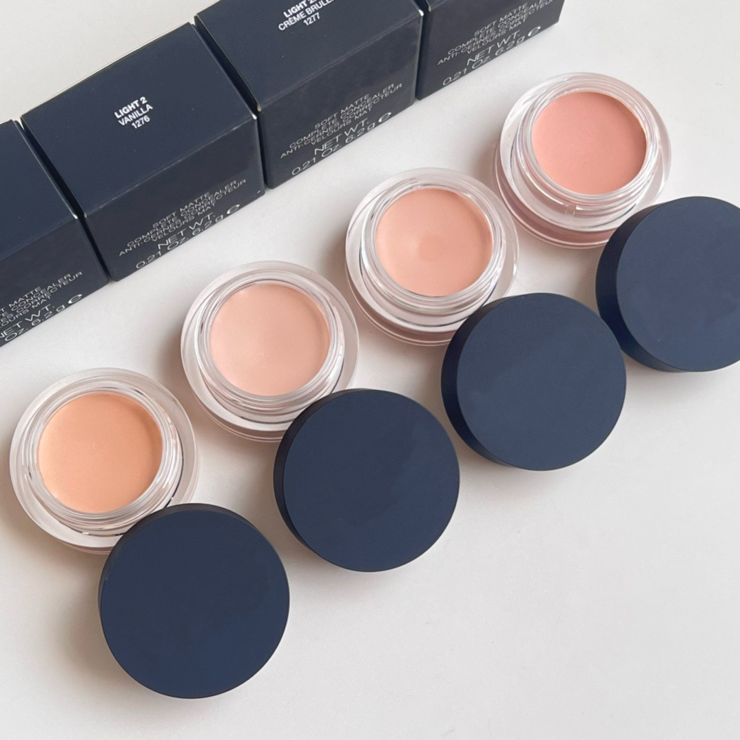 New Arrival Soft Matte Complete Concealer Cream Foundation Waterproof Full Coverage Concealer Dark Circles Matte Cream Facial Makeup Cosmetic