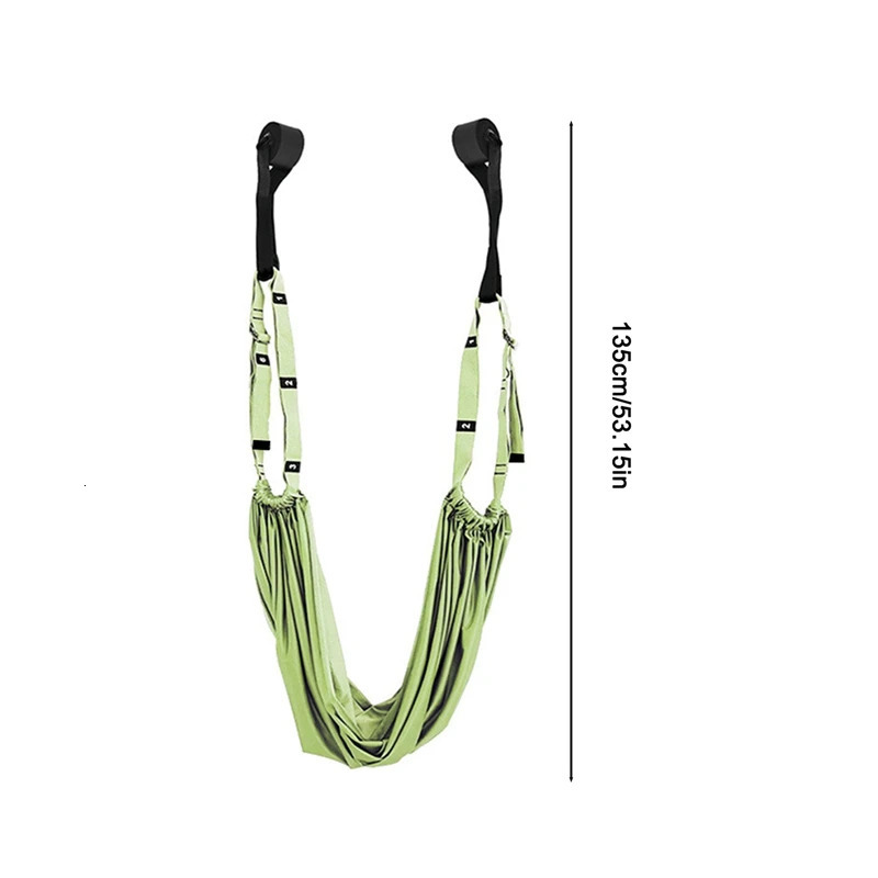 Adjustable Aerial Yoga Strap Hammock Swing Stretching AntiGravity Inversion Belts Gym Training Device 241024