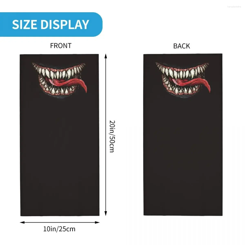 Scarves Hiking Gaiter Bandana Warmer Wrap Horror Face Headband Xenomorph Winter Men go Alien Symbiote Windproof Neck For Scarf scarf designers