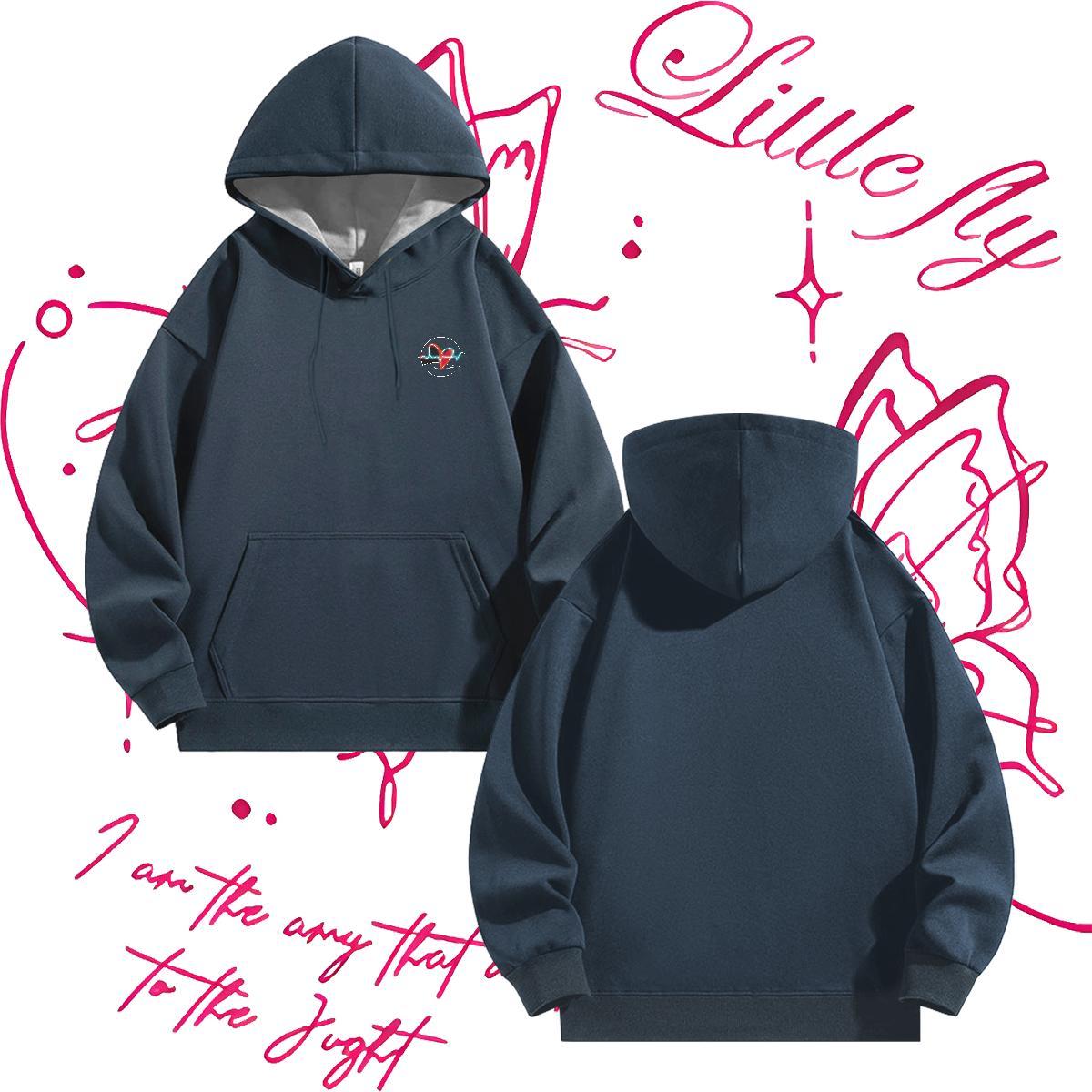 Fashion Hooded Sweatshirt Street wear Hip Hop Wholesale Men Hoodie Drawstring Long Sleeve Anime Print Pullover Hoodie Cotton 350g