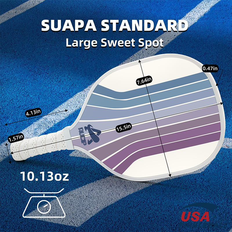 Proudly USAPA Certified: High-Performance Nine-Floor Wooden Pickleball Racquets for Competitive Edge