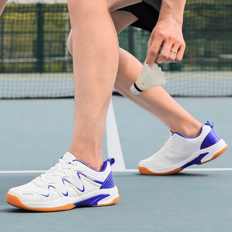 Badminton men's plus size 47 breathable ultra light table tennis indoor training outdoor casual sports shoes women