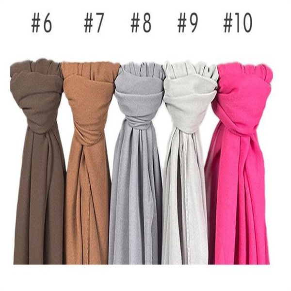 Perfect Quality designers Pearl Scarf Premium Accessory - Unicolor ece Embellished scarf Lightweight go silk nice