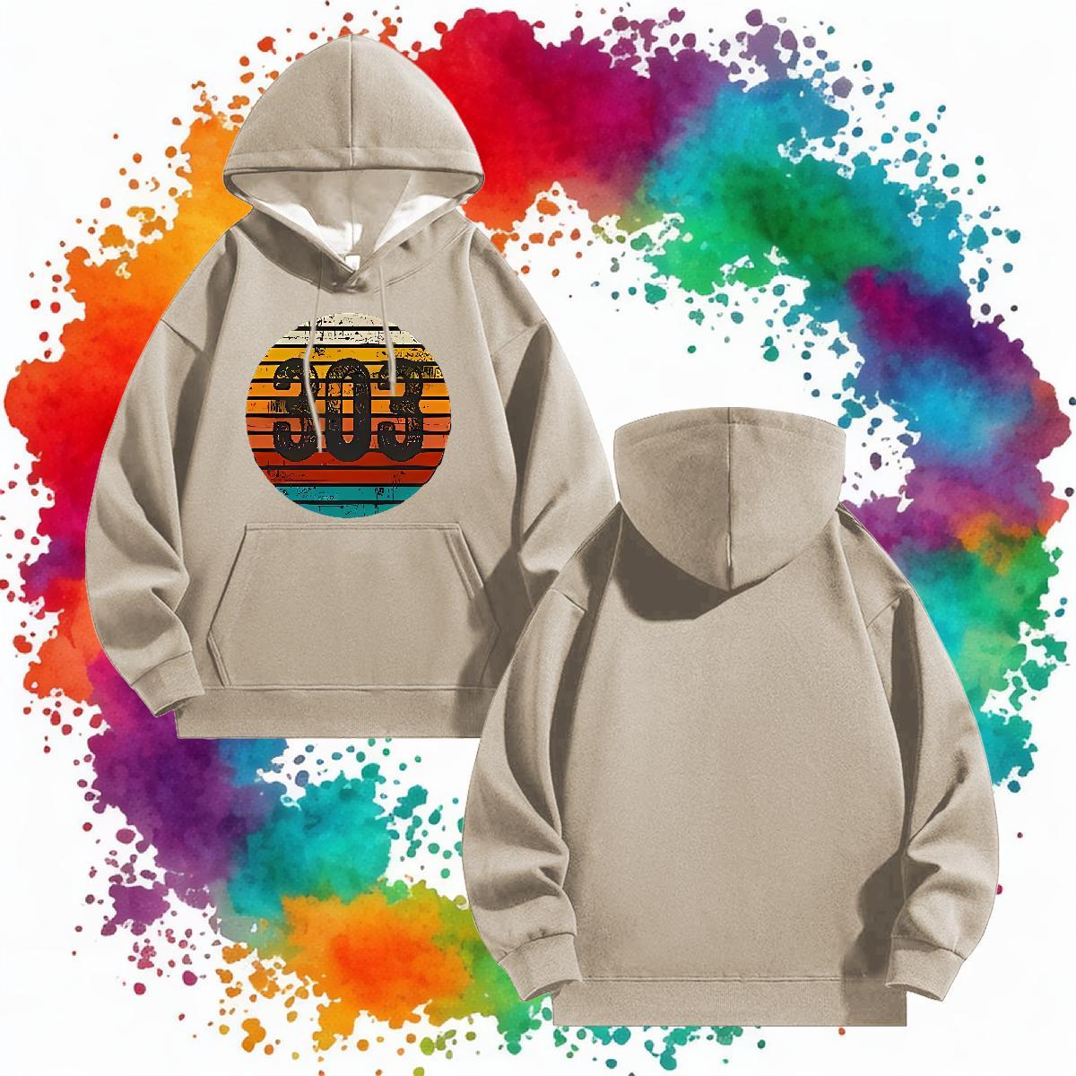 Stylist Men Sweatshirt hoodie Drawstring Long Sleeve TOP Quality Couples Hoodie Custom Printed Tops Pullover Hoodie High Street Hip Hop Thick Plush