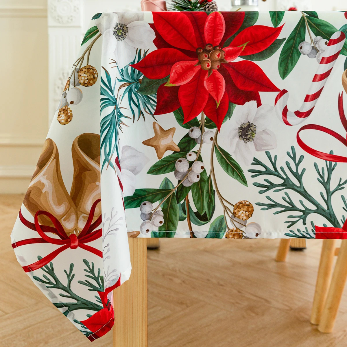 1 Christmas Golden Bell Table 241024