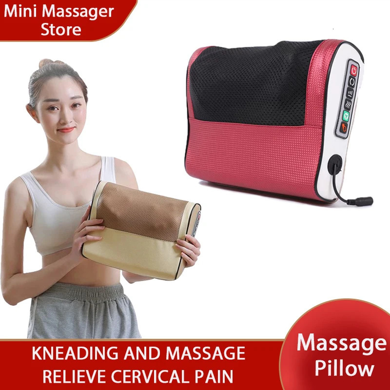 2024 Electric Neck Massager Pillow Multifunctional Massage Device Health Relaxation 241024