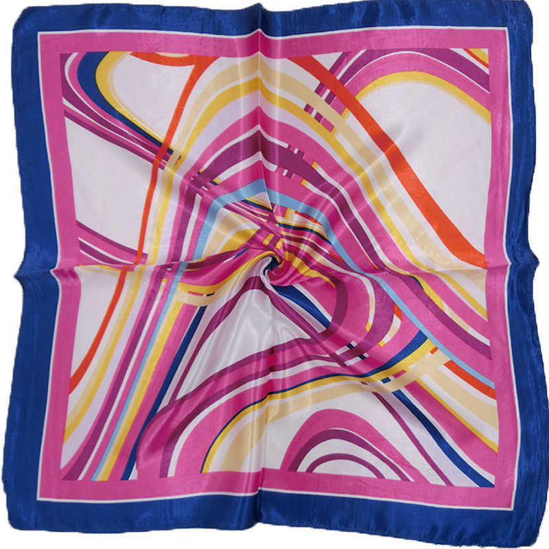 small Professional square gift silk uniform simulation female work bank versatile 60 stewardess hotel go scarf designers