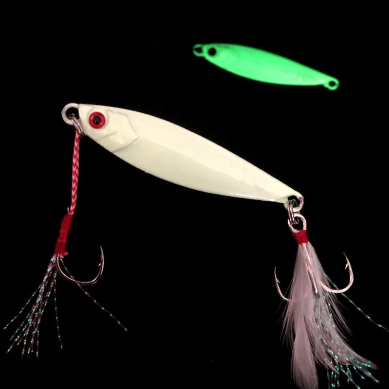 Fishing Lure Shore Cast Jigs 760g Hard Metal Bait Slow Shaking Jig Glow Artificial Lures Jigbait 1 Piece Sale 241024