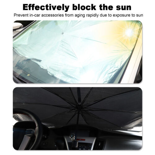 New Car Sunshade Front Window Sun Shade Windshield Cover Visor UV Umbrella Foldable