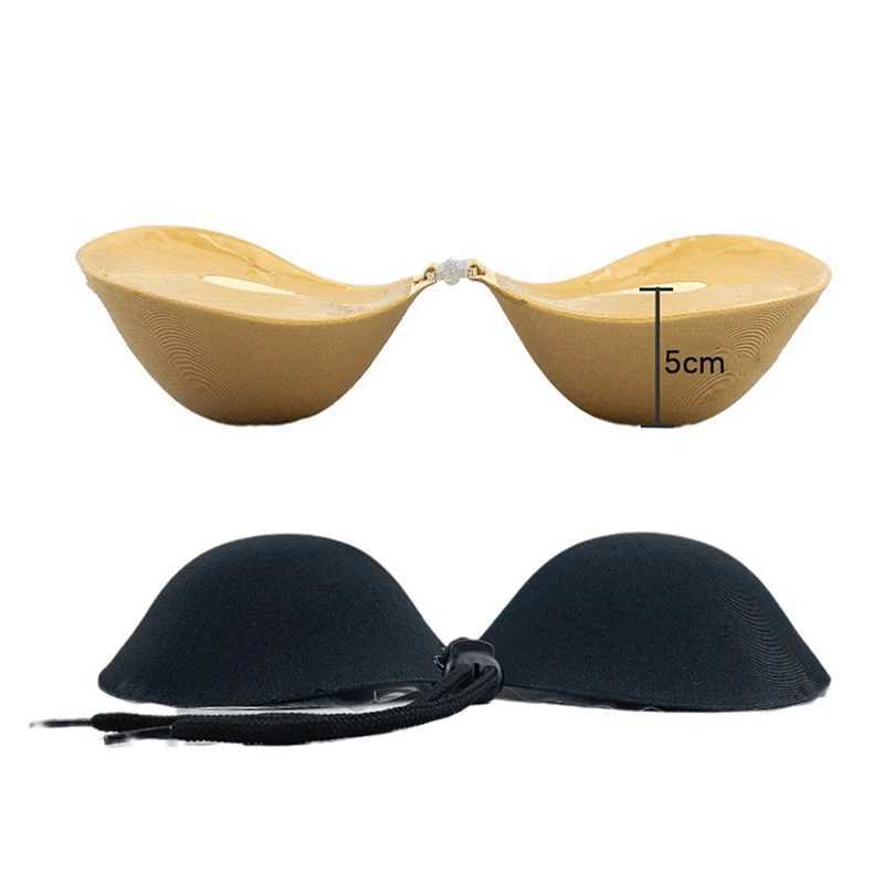 Thickened Chest Sticker 5CM Thick Invisible Bra Flat Chest Display Big Silicone Breast Sticker Bridal Wedding Noodle StickerXJ241024