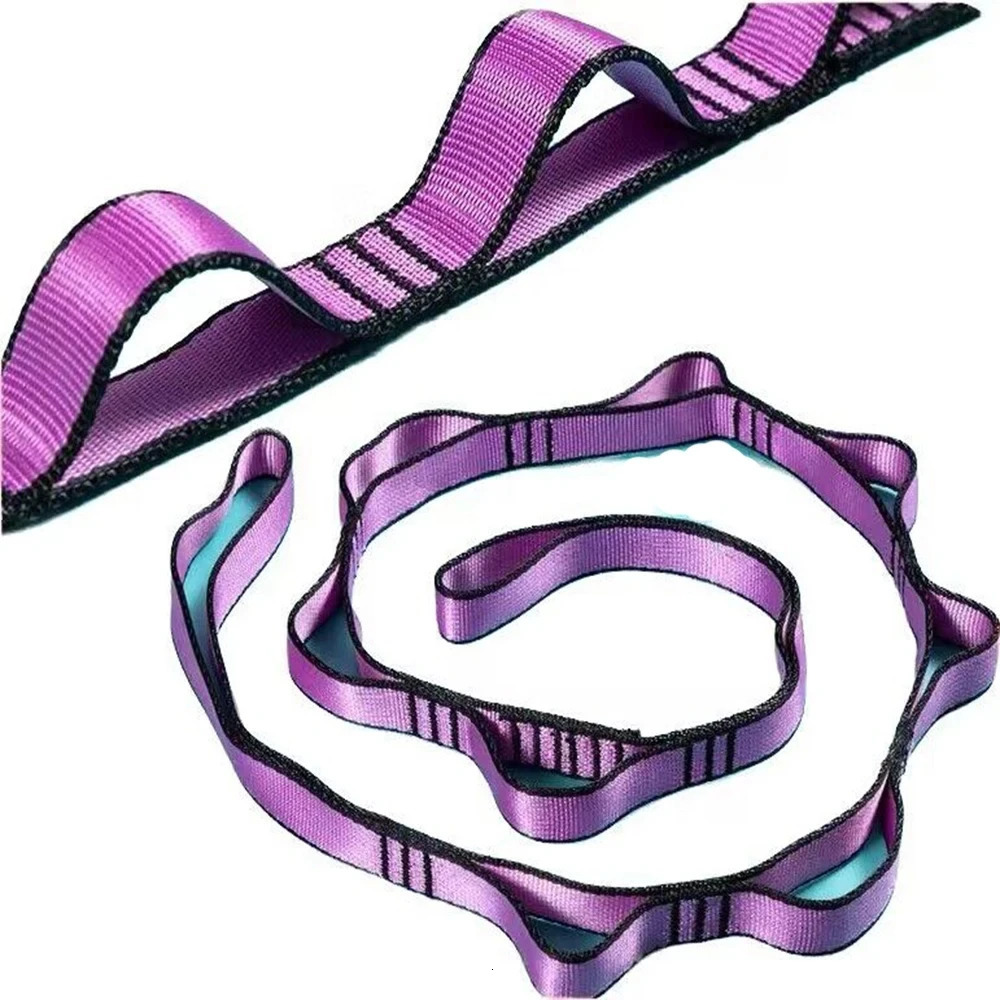 Hanging Rope Climbing Chrysanthemum Yoga Stretch Belt Extender Strap for Aerial Hammock Swing Flying AntiGravity y241024