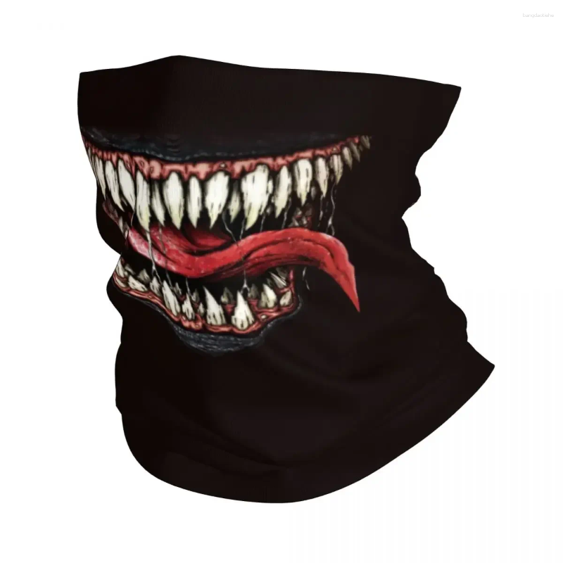 Scarves Hiking Gaiter Bandana Warmer Wrap Horror Face Headband Xenomorph Winter Men go Alien Symbiote Windproof Neck For Scarf scarf designers