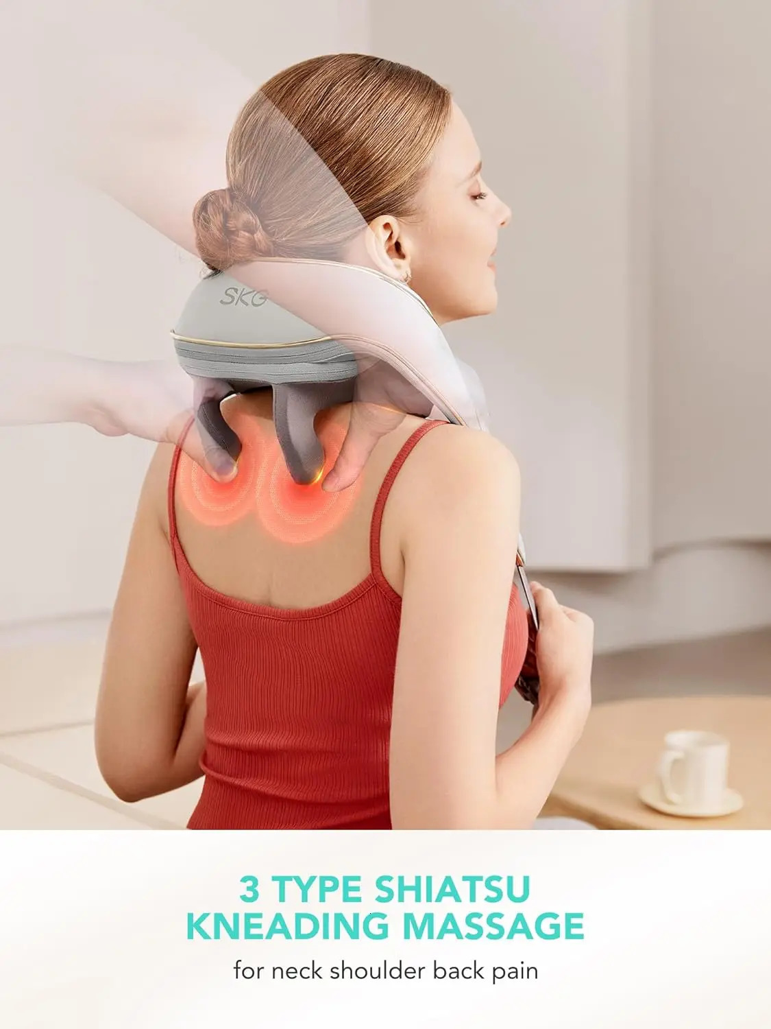 Neck and Shoulder Massage with Heat for Back Legs Electric Gift Ideas H5 Mini 241024