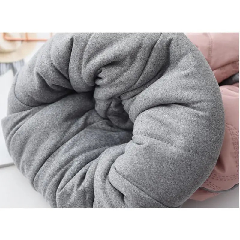 Baby boys and girls thick cotton ski pants winter four layer paddle warm Trouser children waterproof Plus velvet outdoor pants 241024