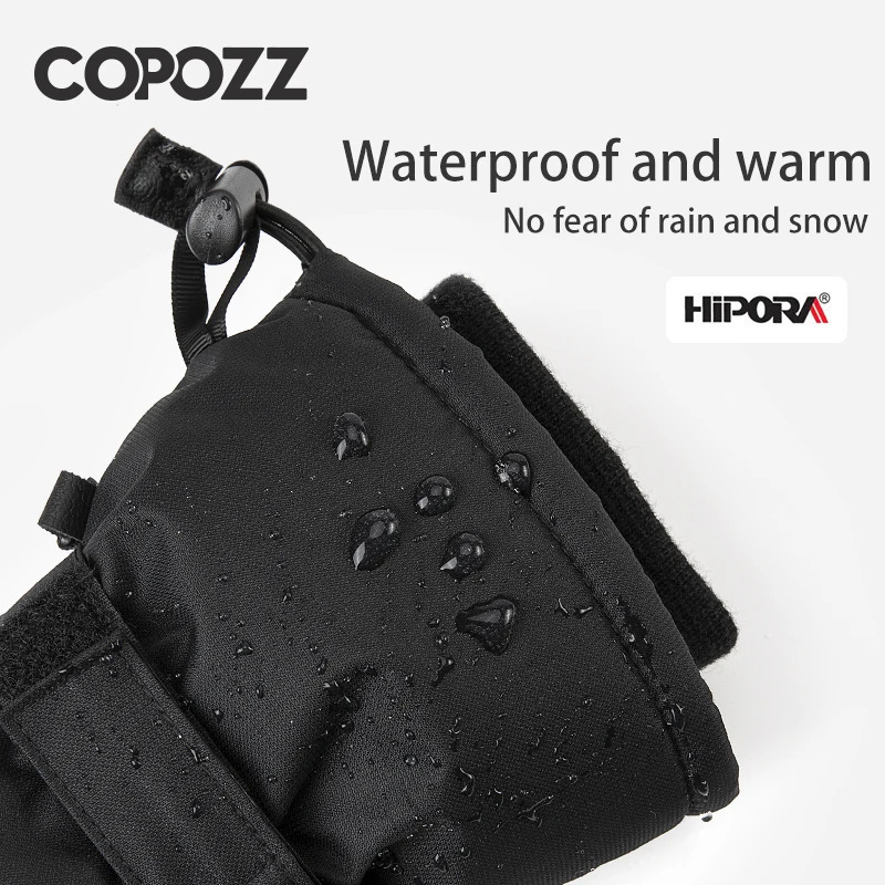 COPOZZ Winter Ski Gloves Hipora Diaphragm Thinsulate Snowboard Thermal Warm Touch Screen Skiing Men Women 241024
