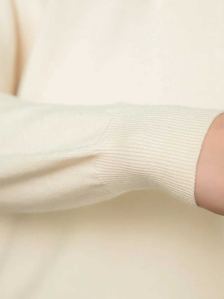 Cashmere Sweater Men Pullover Autumn Winter Lapel Soft Warm Cashmere Sweater Jumper Knitted Sweaters LX241024