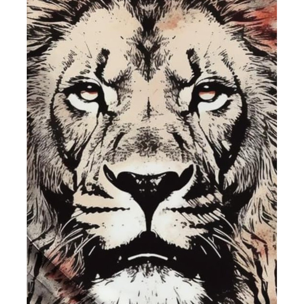 Mens T shirt Men's T Shirt with Lion Graphic, Street Novelty Tee, Best Birthday Gifts tee Casual tops summer clothes Fashion T-shirt casual top s