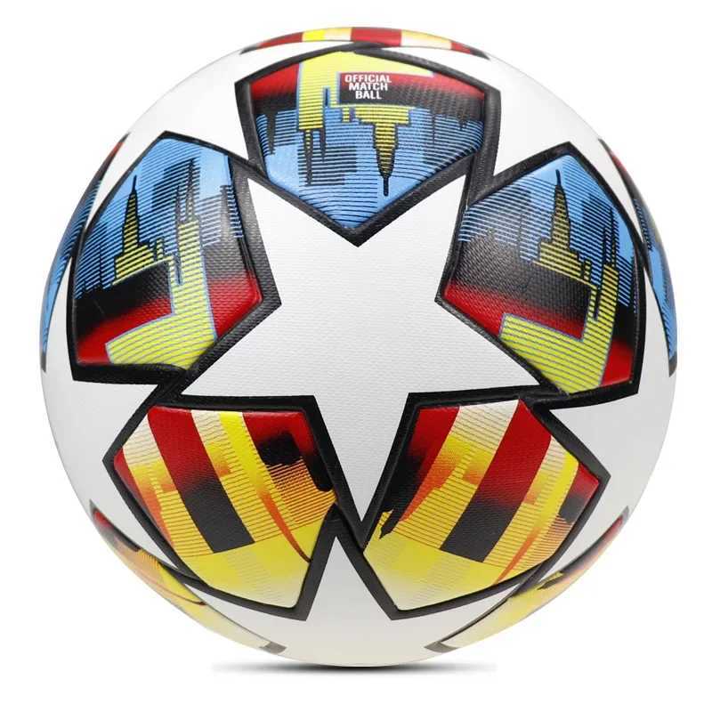 Newest soccer football footy training ball Size 5 PU Indoor football Match ball outdoor football for men womenXJ241023
