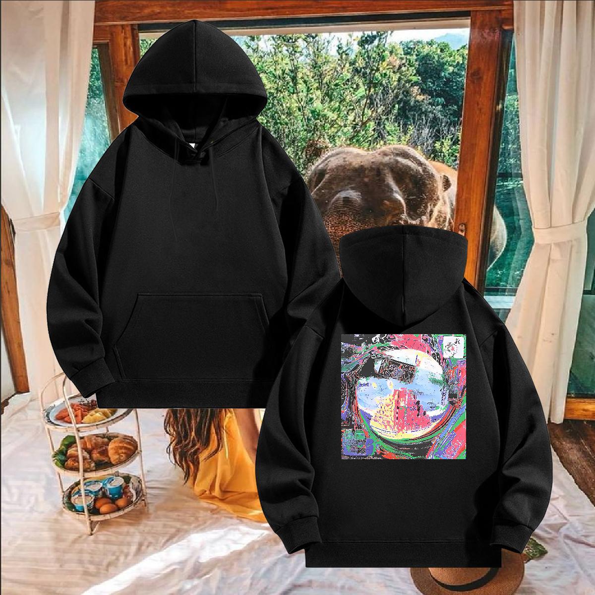 Designer Fashion Men's Hooded Sweatshirt Custom Print Oversized Cool Design Couples Hoodie Hoody Outdoor 350g Cotton Hooded Collar