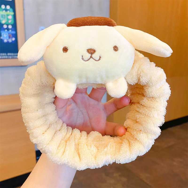 Headbands version cartoon plush cute and super cute jade Guigou hair accessories face washing makeup headband plush doll headband H241024 QKPD