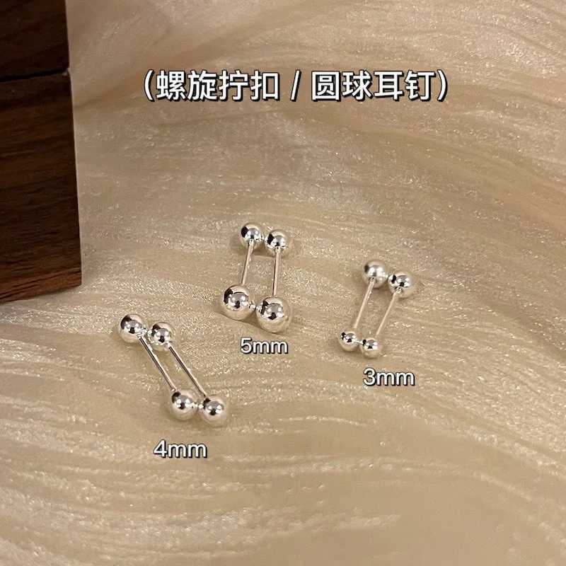 6 classic small ball earrings suitable for women classic round pearl bead earrings Accor fashion jewelry gifts W241023