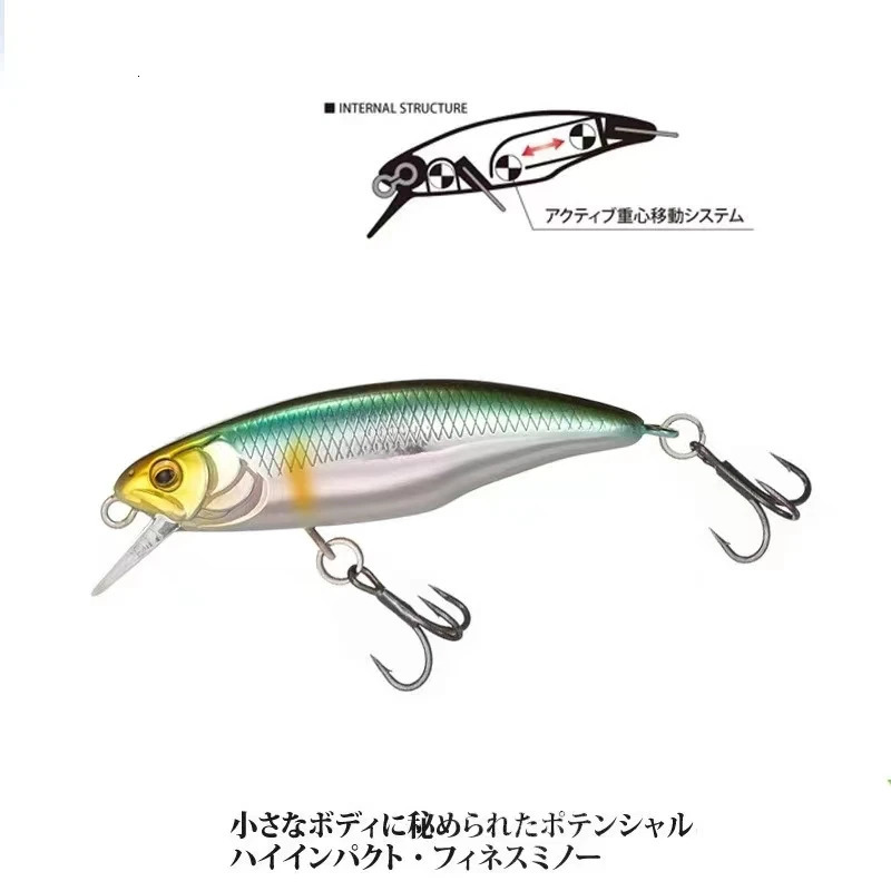Japan Model Sinking Minnow Fishing Lures 52mm 45g Jerkbait Bass Pike Carkbait Wobblers Swimbait Professional Hard Bait 241024