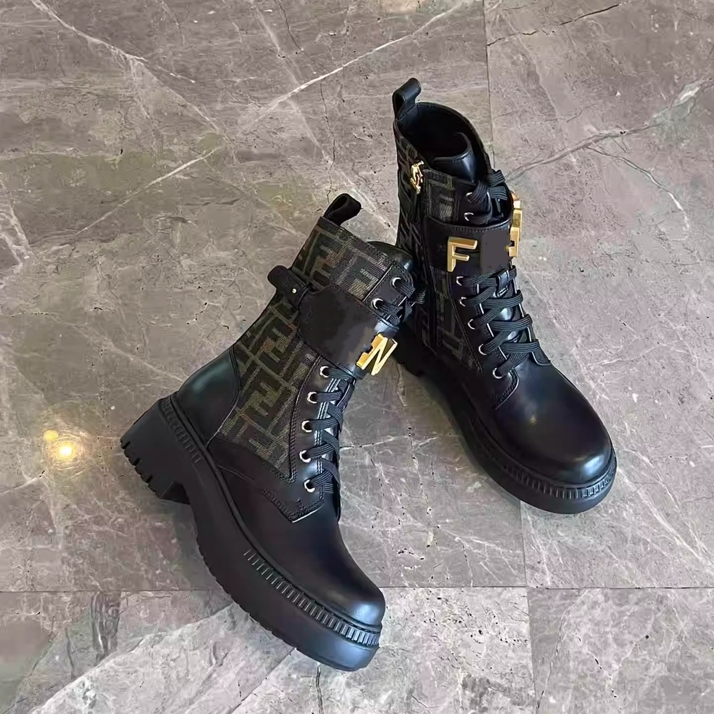 Boots Paris designer autumn winter new luxury ankle boots Warm shoes Snow boots comfortable high heels Knight Martin boots leather womens high boots